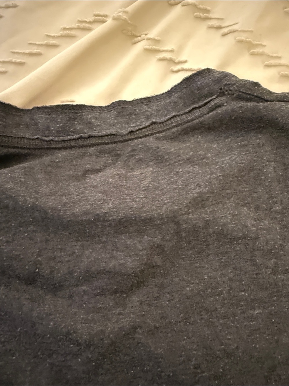 Long Sleeve Pittsburgh Steelers Henley - Men's Charcoal - Picture 8 of 9